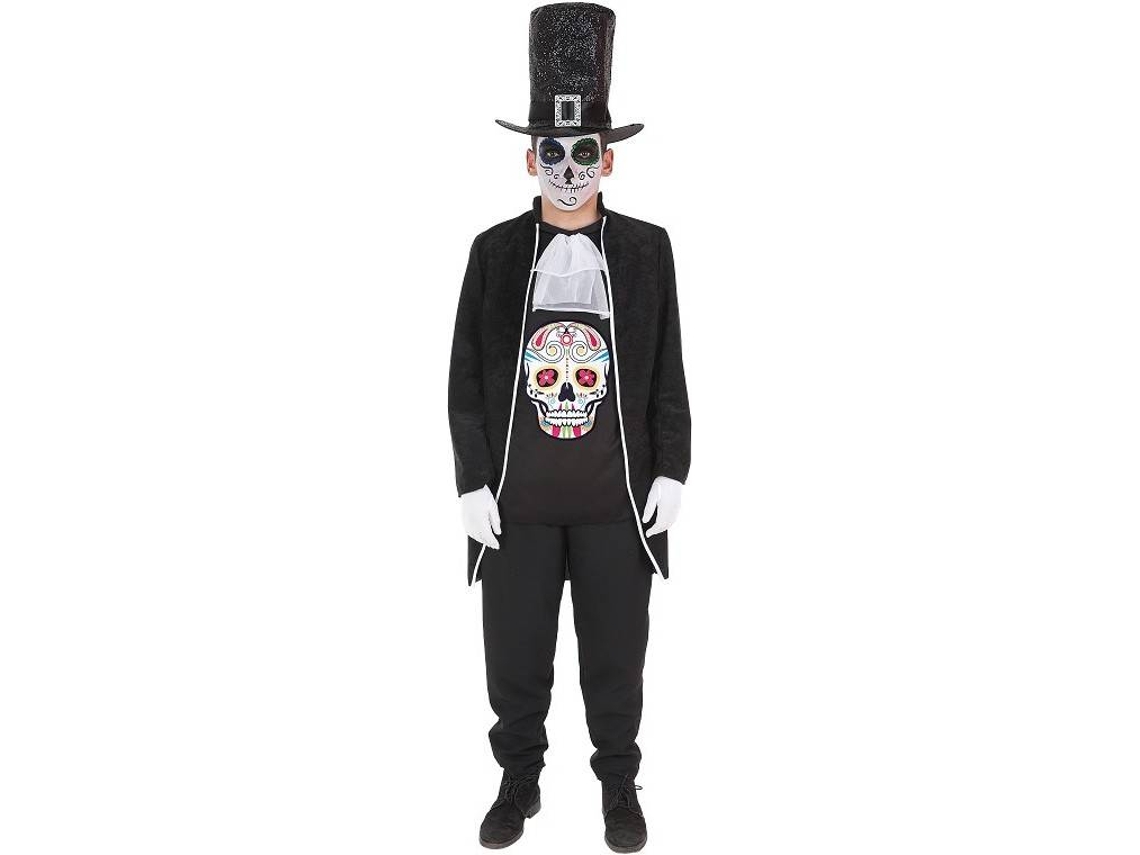 Fato de Mulher TOPDISFARCES Caveira Mexicana (Tam: M/L)