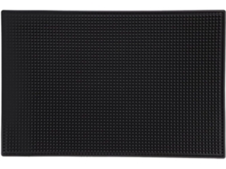Tapete De Bar E Cozinha Kallory Em Pvc Antiderrapante, Fácil De Lavar E Durável, Na Cor Preta, Ideal Para Casa E Bares