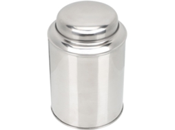 Recipiente Hermético Tehaux, Pote Portátil De Aço Inoxidável, Capacidade De 0, 25kg, Para Chá Preto E Verde, Ideal Para