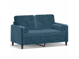 2-seater Sofa, 2-seater Sofas Vidaxl Azul Veludo (n/a)