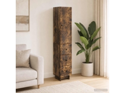 Vidaxl Conjunto De Gabinete 2 Pcs 33 X 34,5 X 90 Cm