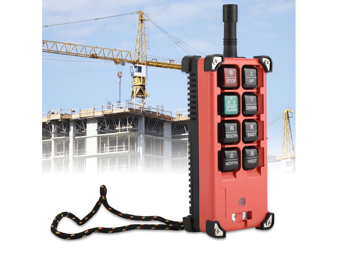 Controlo Remoto Industrial para Grua 8 Botões Heavy duty