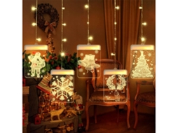Cortinas Criativas Adequadas para Decoração de Interiores e Exteriores, com Luzes Led Brilhantes Fácil Instalação Via Usb, Baixo Consumo, M STELASPLEN