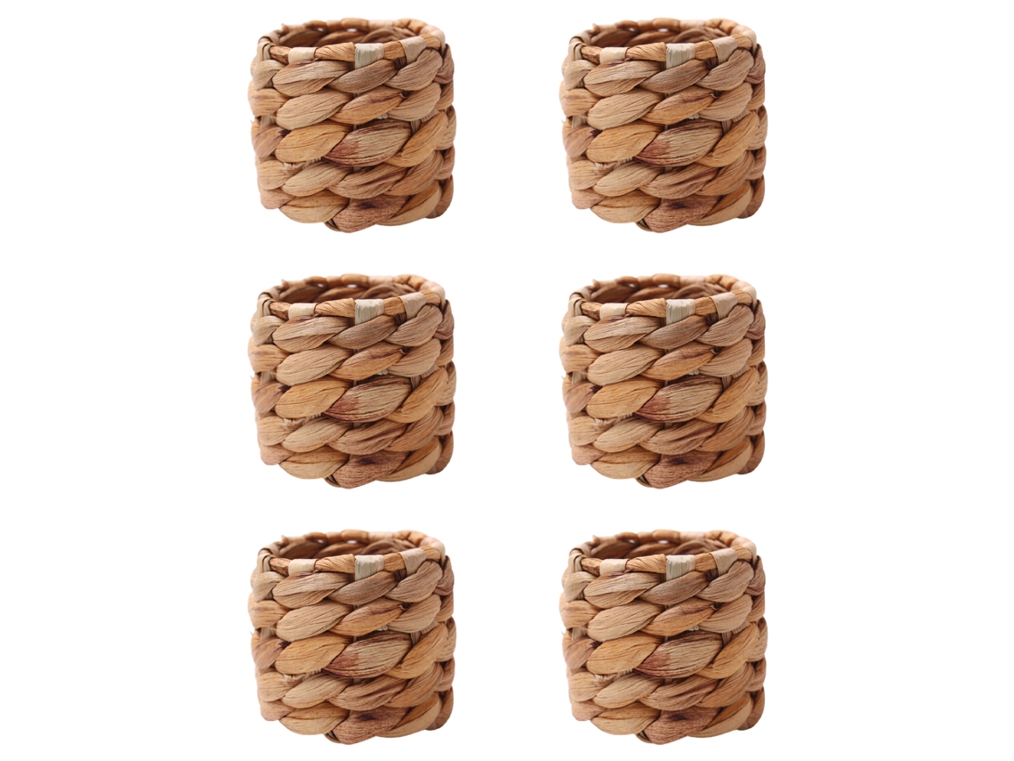 Fivela De Guardanapo De Bambu Natural (segurar Guardanapo, Material Ecológico)