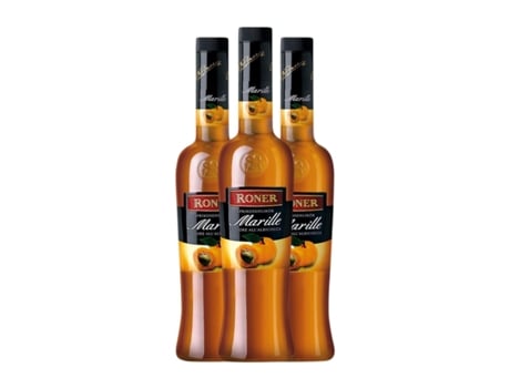 Licores RONER Marille Aprikosenlikör (0.7 L - 3 Unidades)