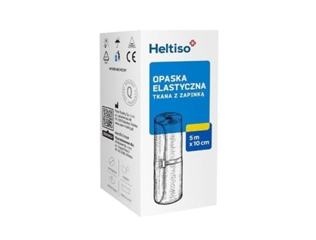 Opaska Elástica Trançada Heltiso Com Fecho, 5m X 8cm, 1 Peça Medicinae