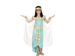 Fato de Menina WIDMANN Rainha Egípcia Azul e Dourado (Tam.: 8 a 10 anos)