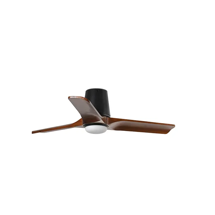 Heywood Tub S Ventilador De Teto Preto Com Luz 33837 1tw Faro