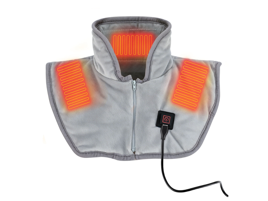 Almofada Térmica Para Costas E Pescoço Ohpa Rb774366 Cinza