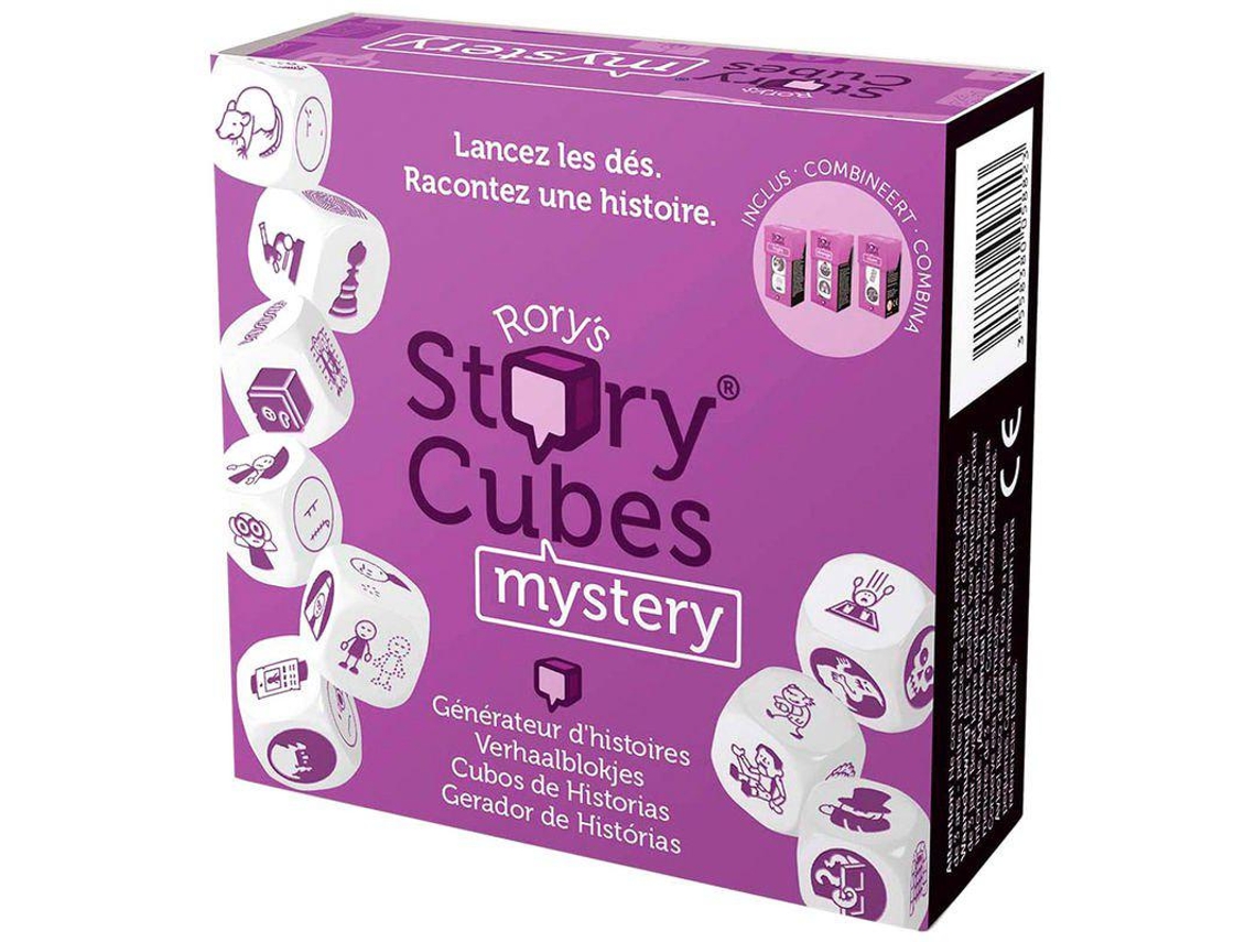 Asmodee Story Cubes Mystery Espanhol/Ingles/Frances/Portugues/Holandes