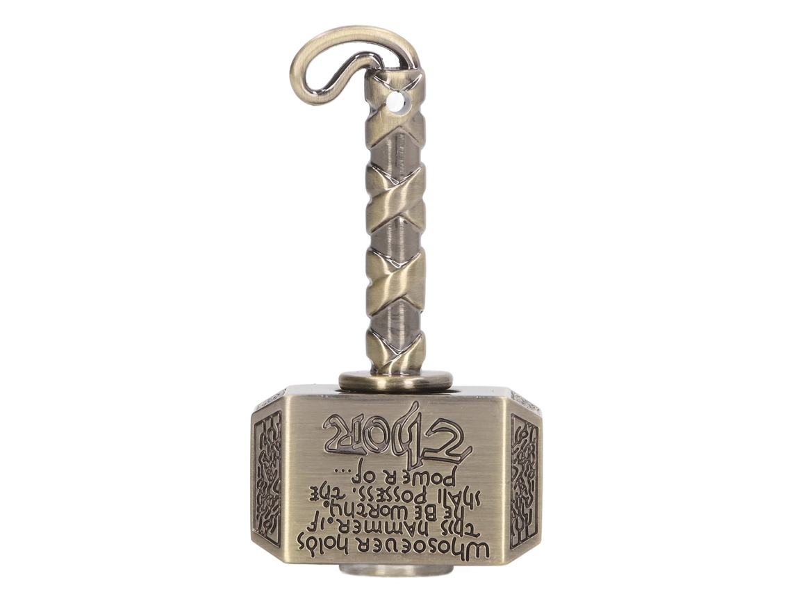 Primerox brinquedo Giratório Transformável Martelo de Dedo Metal Alivio de Estresse Ouro para Crianças e Adultos