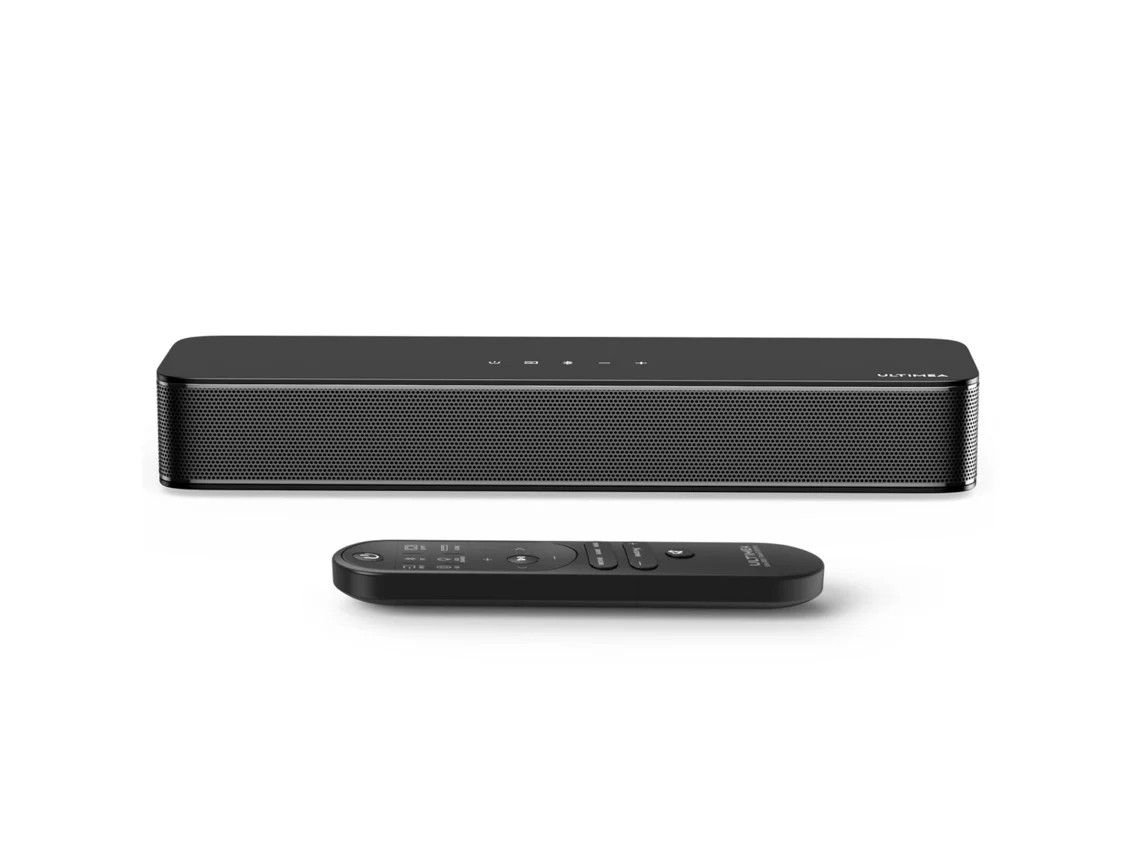 Soundbar ULTIMEA Poseidon Series, 2.1 Canais, Soundbar Para Tv, Com Subwoofer Integrado, Controlo Via App, Bluetooth 5.4, Preto