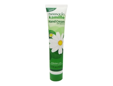 Herbacin Wuta Kamille Creme Mãos Tubo 75 ml