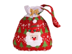 Laxiscreed Bolsa Natal Elegante Para Doces, Presentes E Guloseimas Com Árvore Vermelha