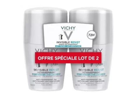 Vichy Duo Antitranspirante Intensivo 72h, 2x50ml (fr) Vichy