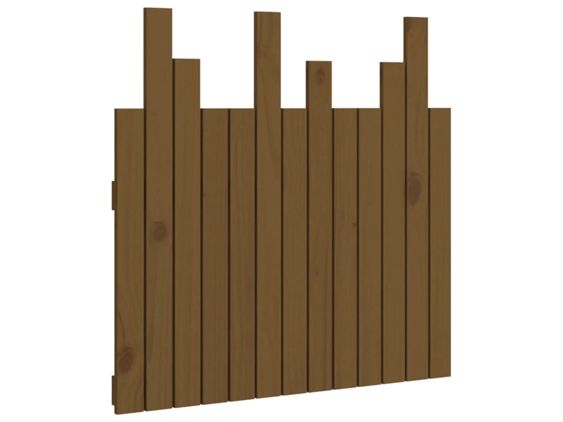 Cabeceira de Parede MAISON EXCLUSIVE em Pinho Maciço Castanho Mel (82,5x3x80 cm)