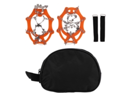 Crampons Antiderrapantes Aço Inox 19 Dentes L Laranja