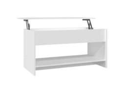 Mesa de centro Madeira Processed Branco MAISON EXCLUSIVE (102x50x52,5 cm)