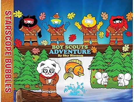 Livro Starscope BubblesBoy Scouts Adventure de Kaysone Sky Blossom (Inglês)