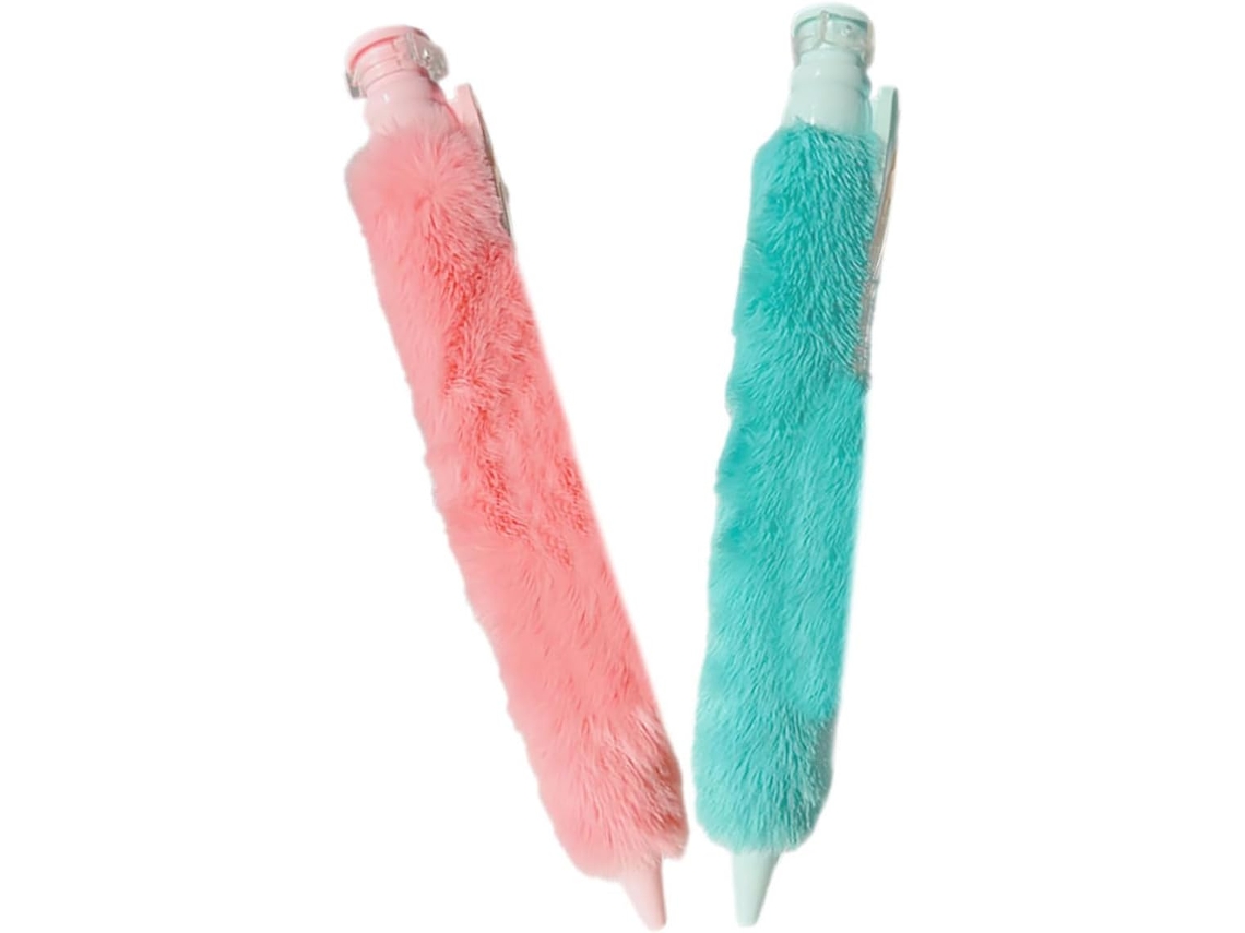 Conjunto De 2 Canetas Esferográficas Pelúcia Sewroro: Instrumentos