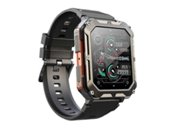 Relógios inteligentes militares para homens com chamadas Bluetooth, 1,83 polegadas, rastreador de fitness robusto Ly Ebike
