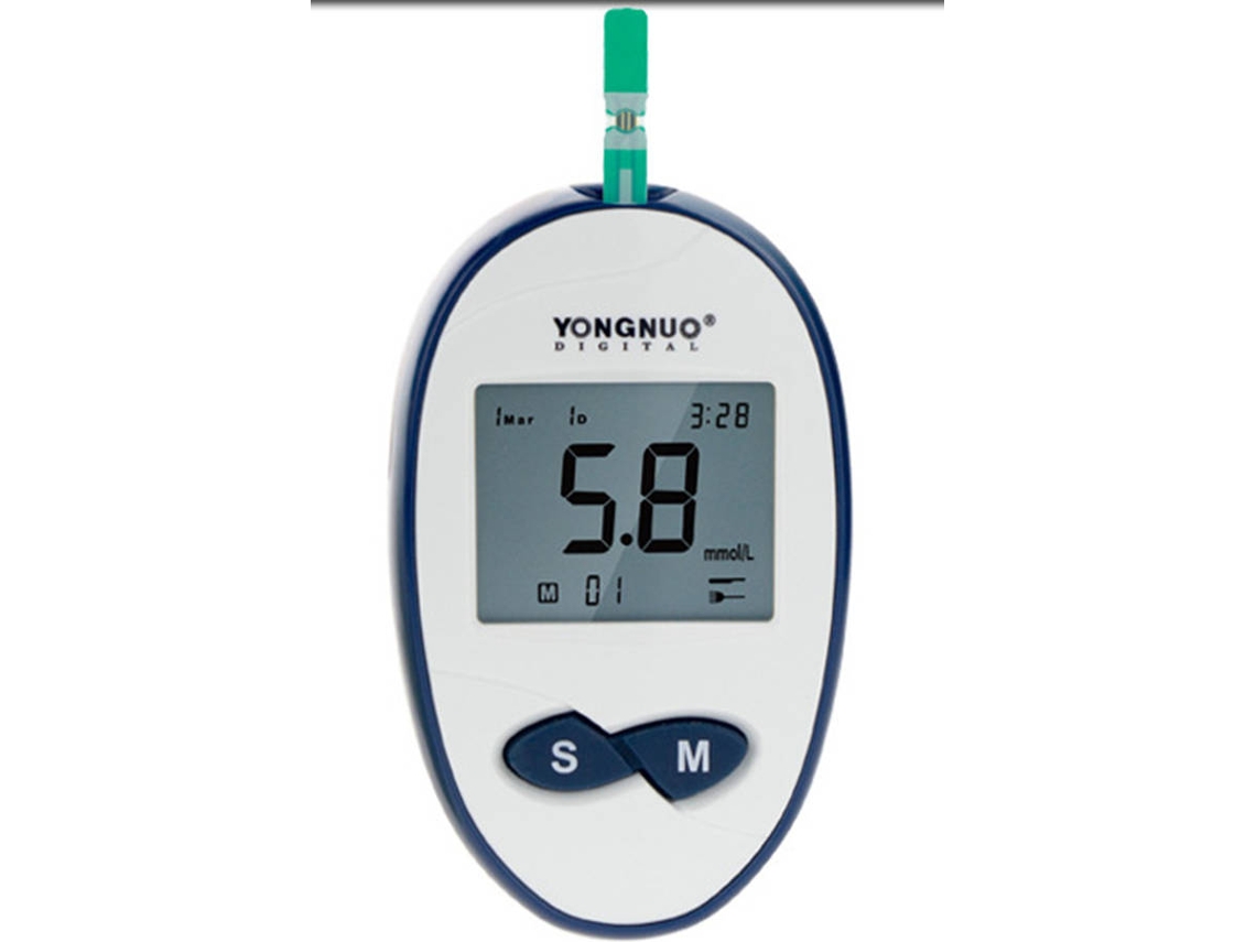 Kit Teste de Diabetes WJS One Touch Blood Glucose Monitor