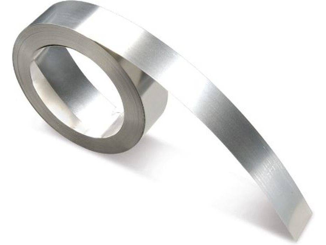 FITAS DYMO  METALICA INOX