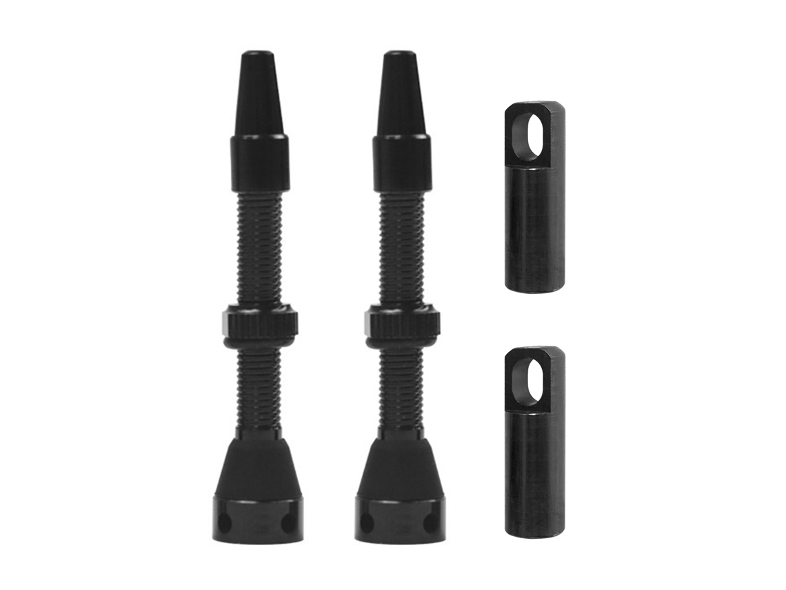 2pcs Válvula Presta De Bicicleta Em Liga De Alumínio Para Rodas Sem Câmara Mountain Bike Road Bike