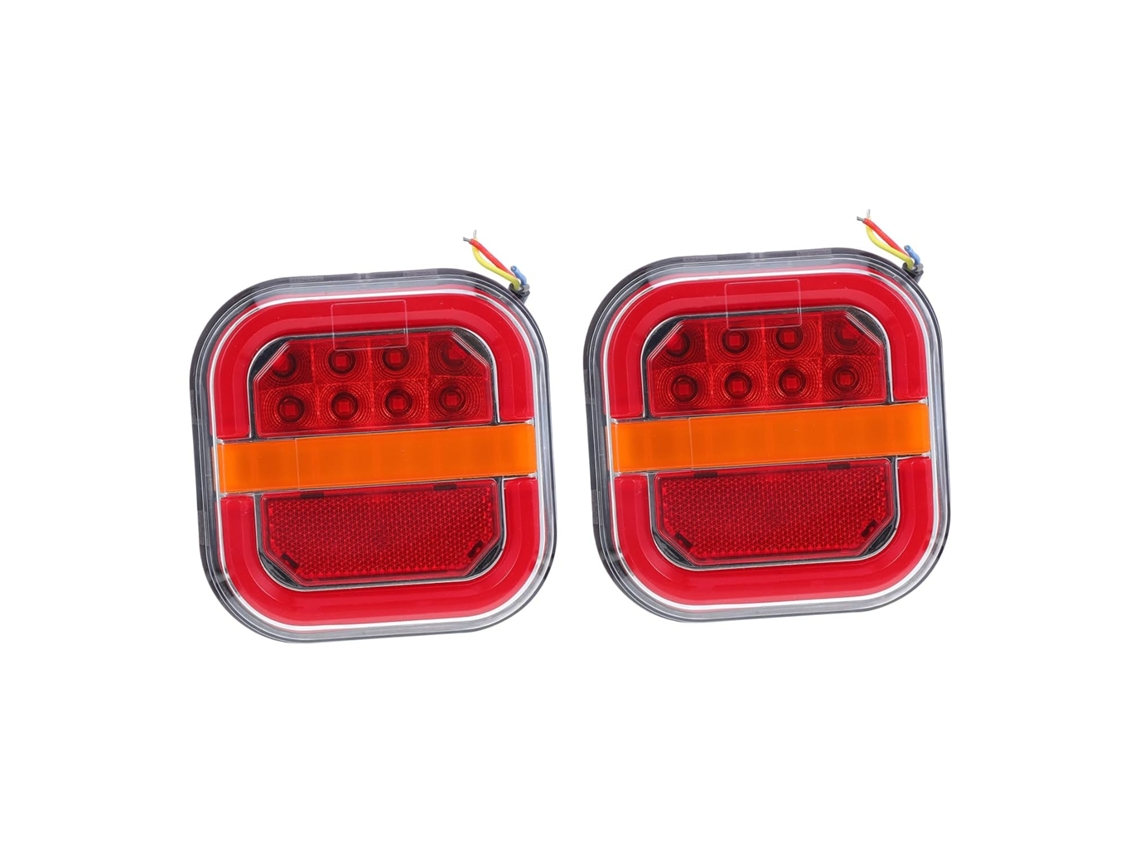 Conjunto De 2 Luzes De Reboque 24a - Para Uso Prático E Funcional