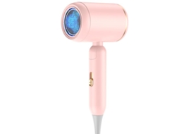 (rosa) Secador De Cabelo De Alta Velocidade 800-1200w, Secador De Cabelo Portátil E Dobrável Para Uso Doméstico