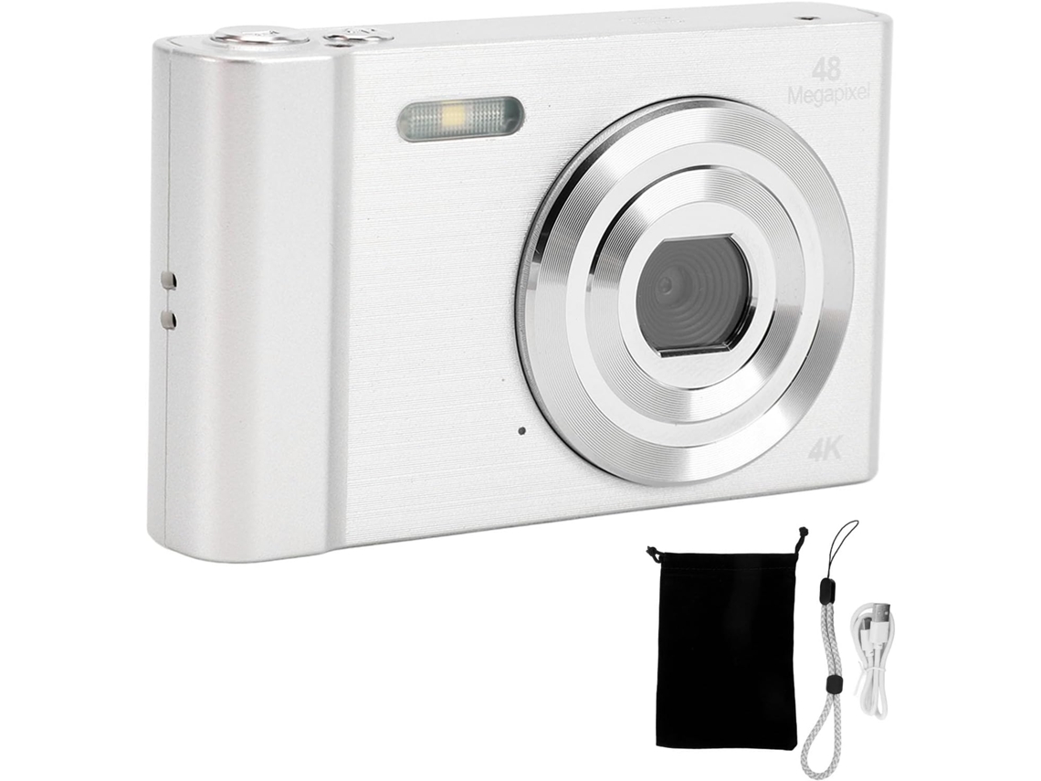 Câmeras Digitais 4k, Vídeo 1080p, 48 Mp, Zoom De 16x, Tela Ips De 2,7 Polegadas, Ponto
