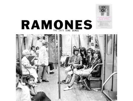 Ramones The 1975 Sire Demos Vinil Transparente Salpicado de Preto Edição Limitada Rsd 2024