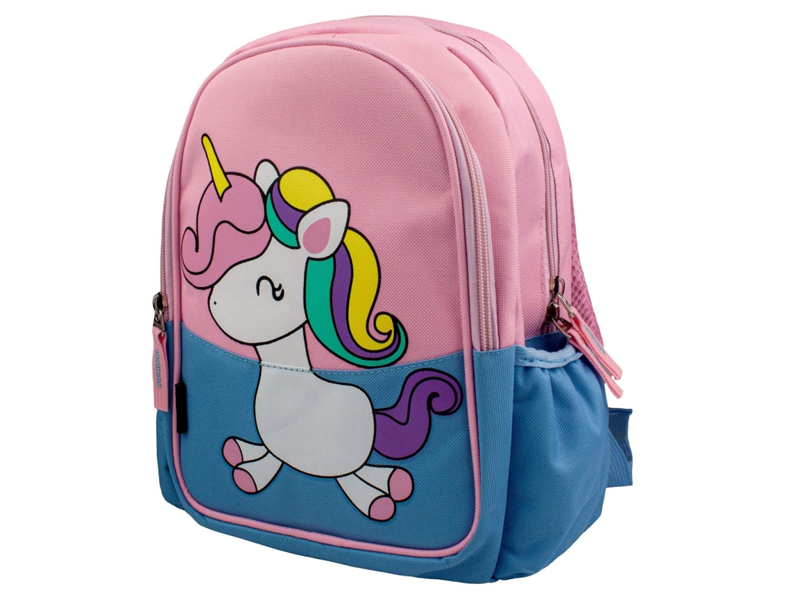 Mochila Unicórnio - Azul Azul