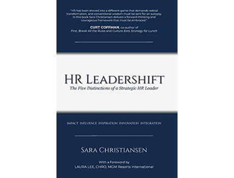 Livro HR Leadershift The Five Distinctions of a Strategic HR Leader de Sara Christiansen (Inglês - Capa Dura)