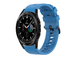 Pulseira De Silicone Macio De Cor Sólida Para Samsung Galaxy Watch 4 40mm 20mm