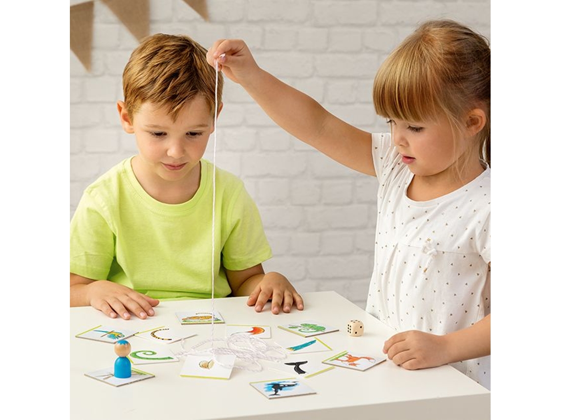 Jogo Infantil Educativo Beledic Matching Tails Com 22 Peças Beleduc