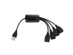 Cubos Duráveis ​​do Usb Do Comprimento Do Cabo Do Usb Do Divisor 25cm Do Cubo Do Cubo 480mbps Do Usb 2,0