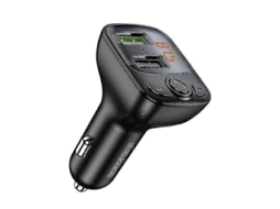 Receptor Bluetooth Para Carro Bc41 Para Transmissor De Carro, Preto PENGDSJE