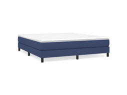 Box Spring Bed, Box Spring Beds Vidaxl Azul Tecido (180 X 200 Cm)