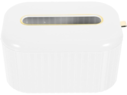 Caixa De Lenços De Papel Prática, Retangular, Em Pet Branco, Para Casa Ou Quarto.