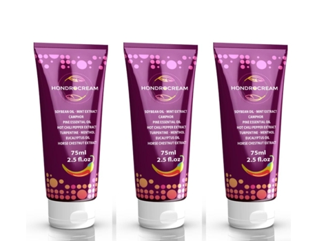 Creme gel 3x100 ml articulações, músculos de primeira qualidade, melhoram o movimento do seu corpo HONDROCREAM