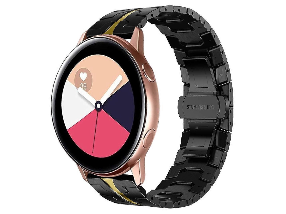 Pulseira De Metal De Aço Inoxidável Para Samsung Galaxy Watch Active Armor