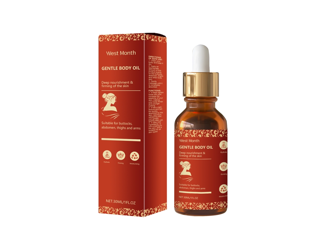 Óleo Corporal Anti rugas Hidratante Suave