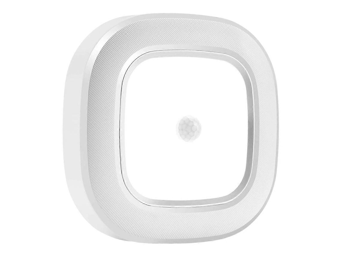 Rebe lámpara de Techo Led Cuadrada Blanca Moderna para Dormitorio Cocina Con Sensor de Movimiento 17,4x17,4x4,4cm