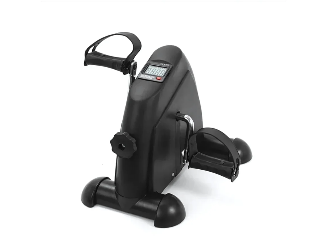 Pedal exercitador digital Magic Select com display LCD, ideal para braços e pernas