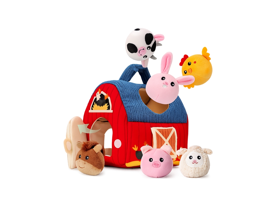Boneca De Fazenda Mini Pelúcia Dowmoo Com Som Interativo | Brinquedo Natal E Halloween Laxiscreed