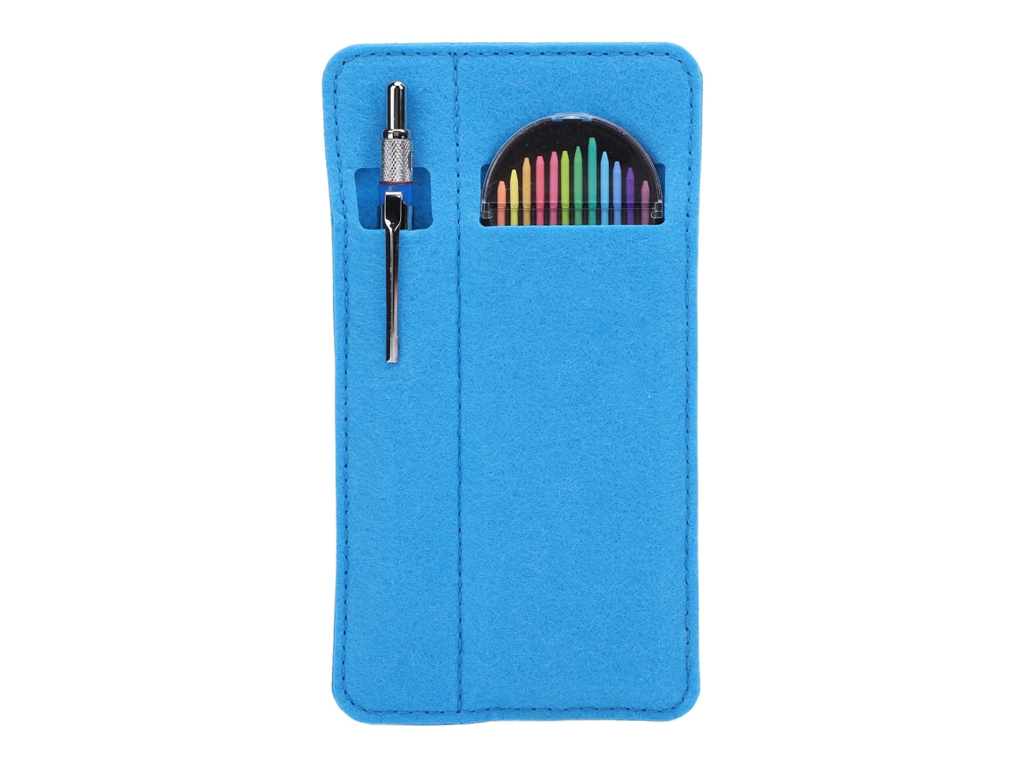 Set de Lápices para Construcción 12pcs Recargas de Grafito Lápiz Mecánico para Carpintería Y Bolsa de Almacenamiento