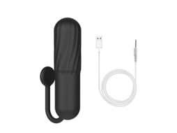 Mini Vibrador De Silicone Recarregvel Usb De 10 Frequncias Para Mulheres (preto)