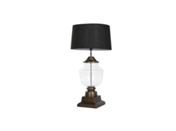 Lâmpada De Mesa Home Esprit Preto Bronze 50 W 220 V