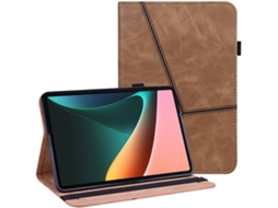 Capa Tablet Samsung Galaxy Tab A8 10.5'' 2021 HFS HOUSE Slots Castanho